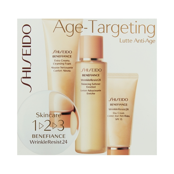 Benefiance Wrinkle Resist 24 - 1-2-3 Skincare Kit